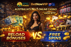 Reload Bonuses vs Free Spins - EpicPokies